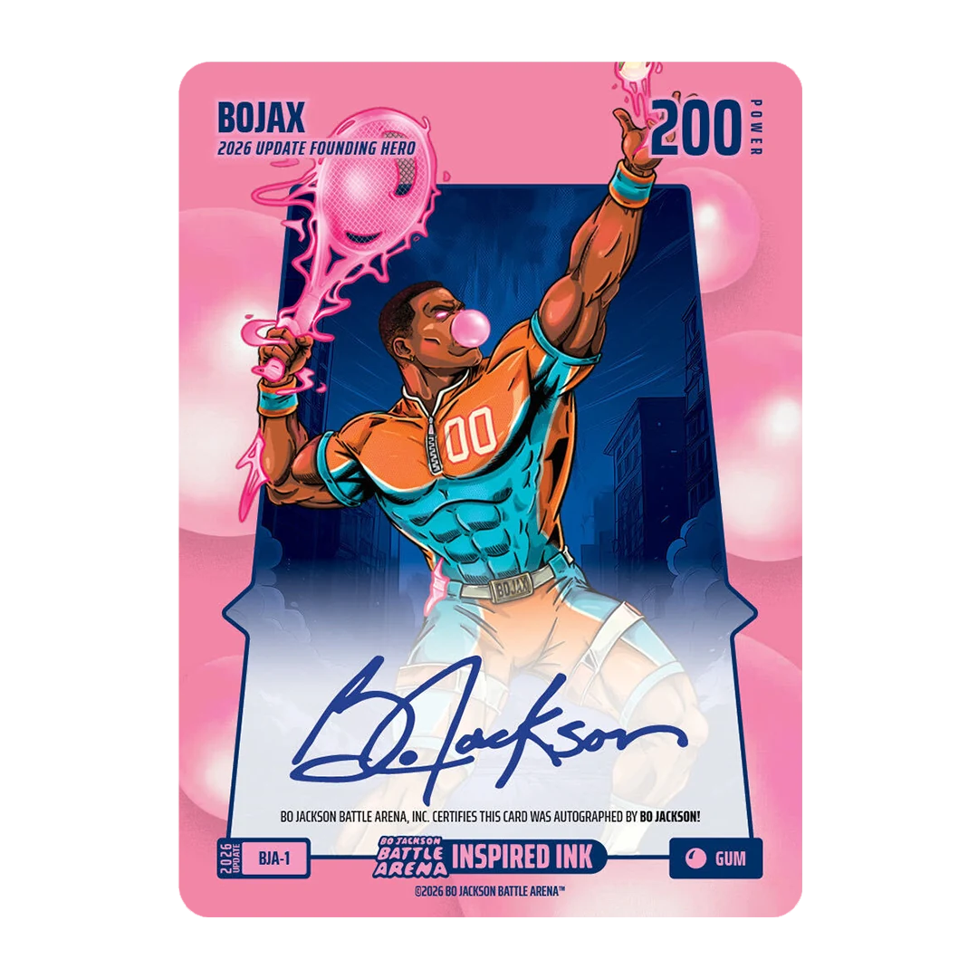 Bo Jackson gum card