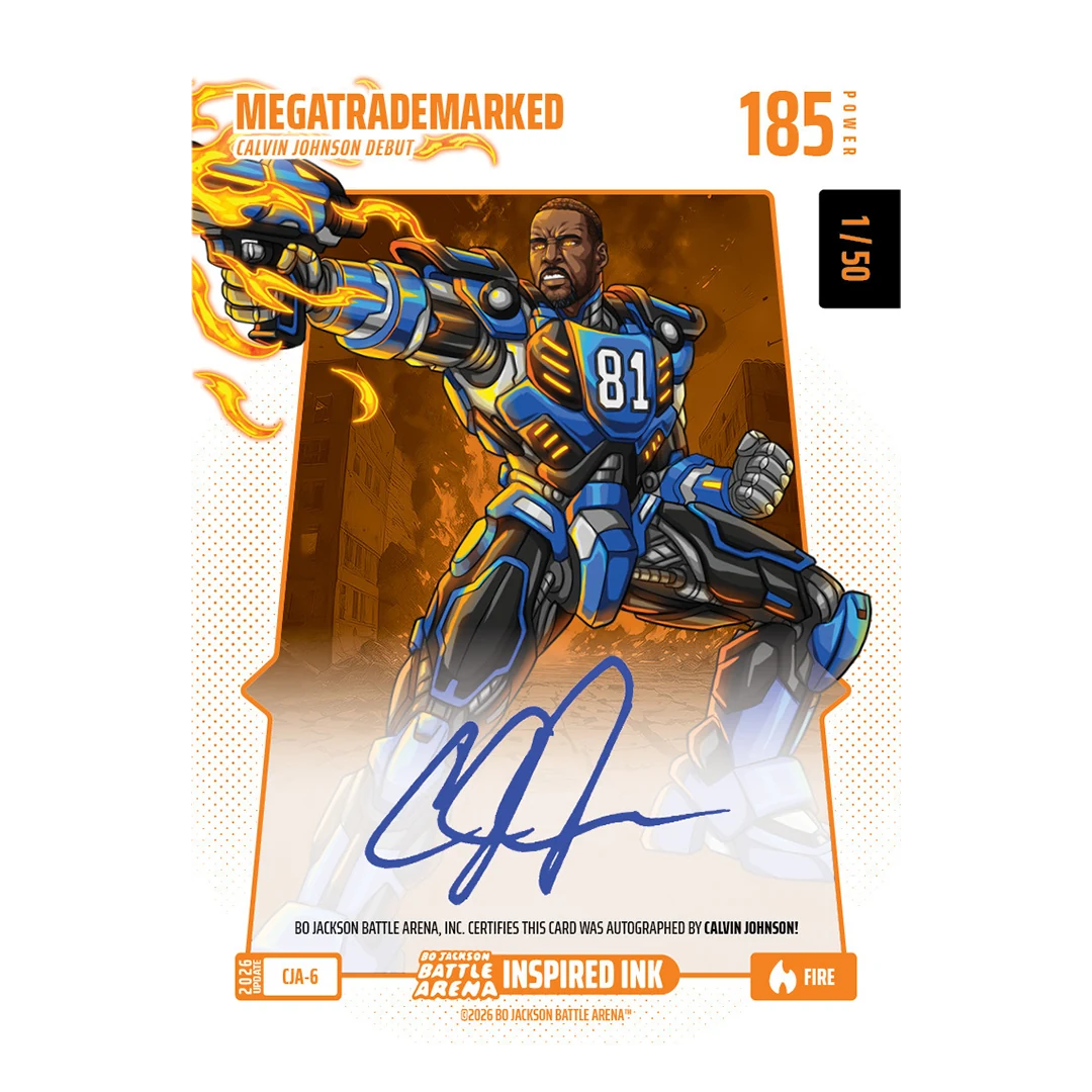 Calvin Johnson card