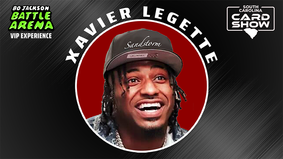 Xavier Legette is Coming to the SC Card Show!