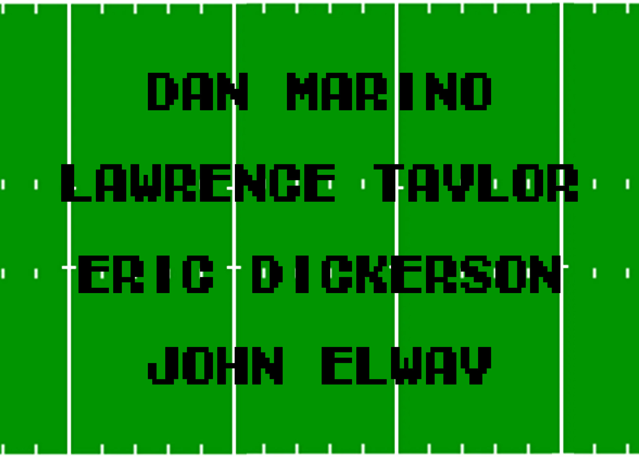They Dominated Tecmo Bowl. Now They're in the Set.