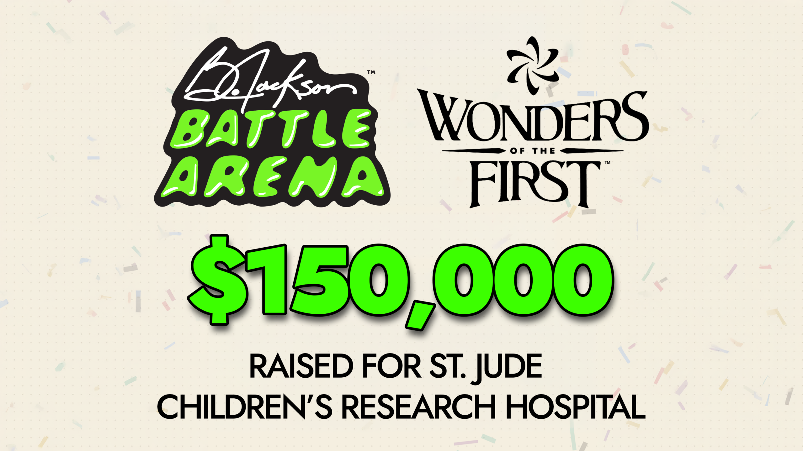 $150,000 for St. Jude