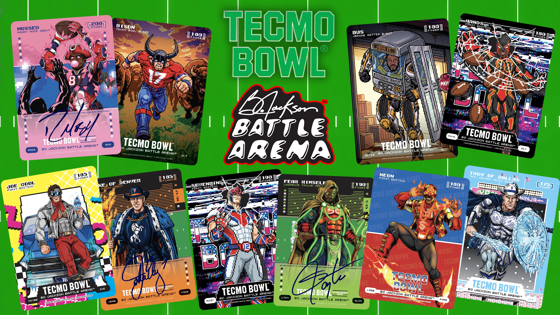 Some Early Tecmo Bowl Edition Hits